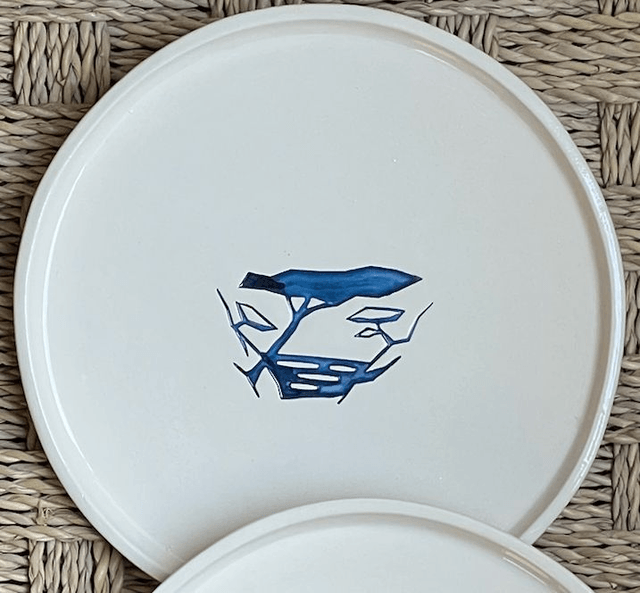 Assiettes « Méjean » / Les Heures Creuses