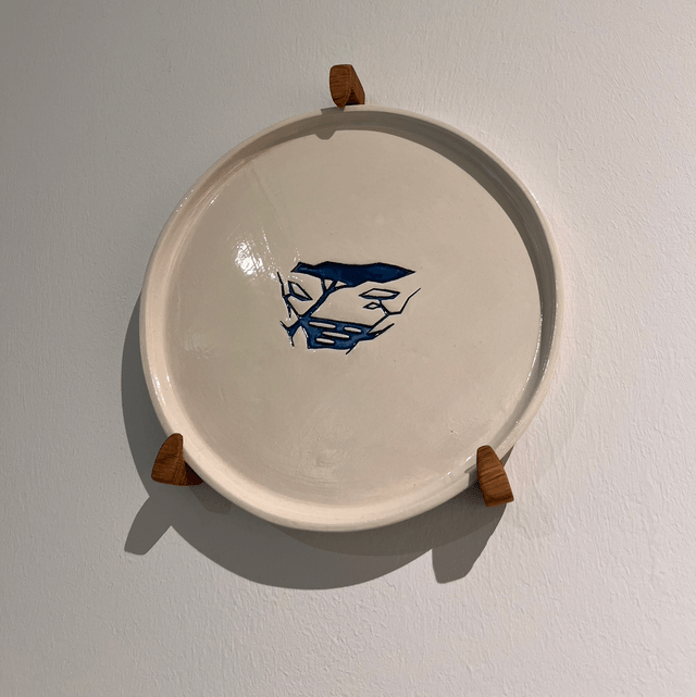 Assiettes « Méjean » décorative / Les Heures Creuses